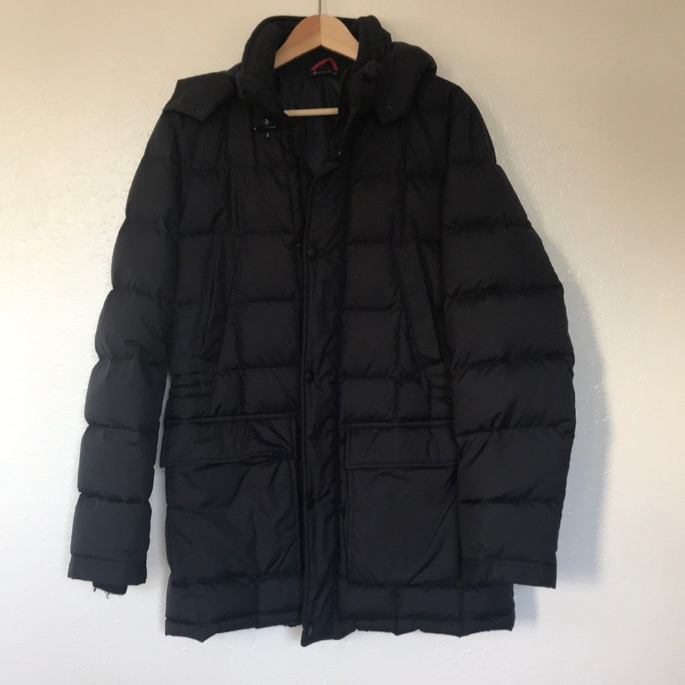 Fay Puffer Jacket in Navy